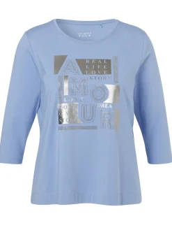 Langarmshirt Rundhals