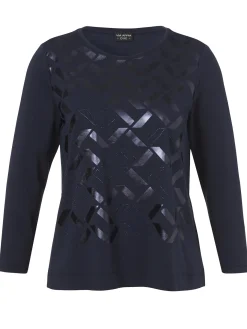 Langarmshirt Rundhals
