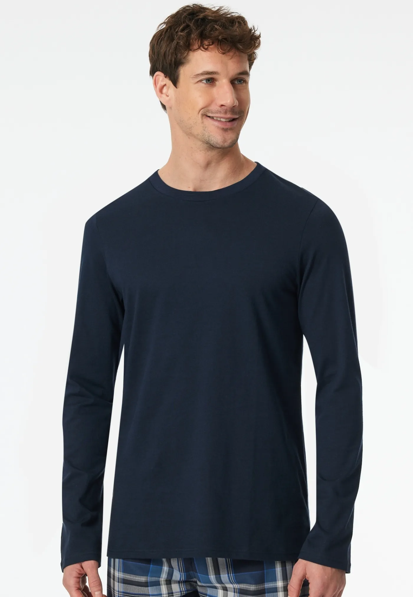 Langarmshirt Rundhals