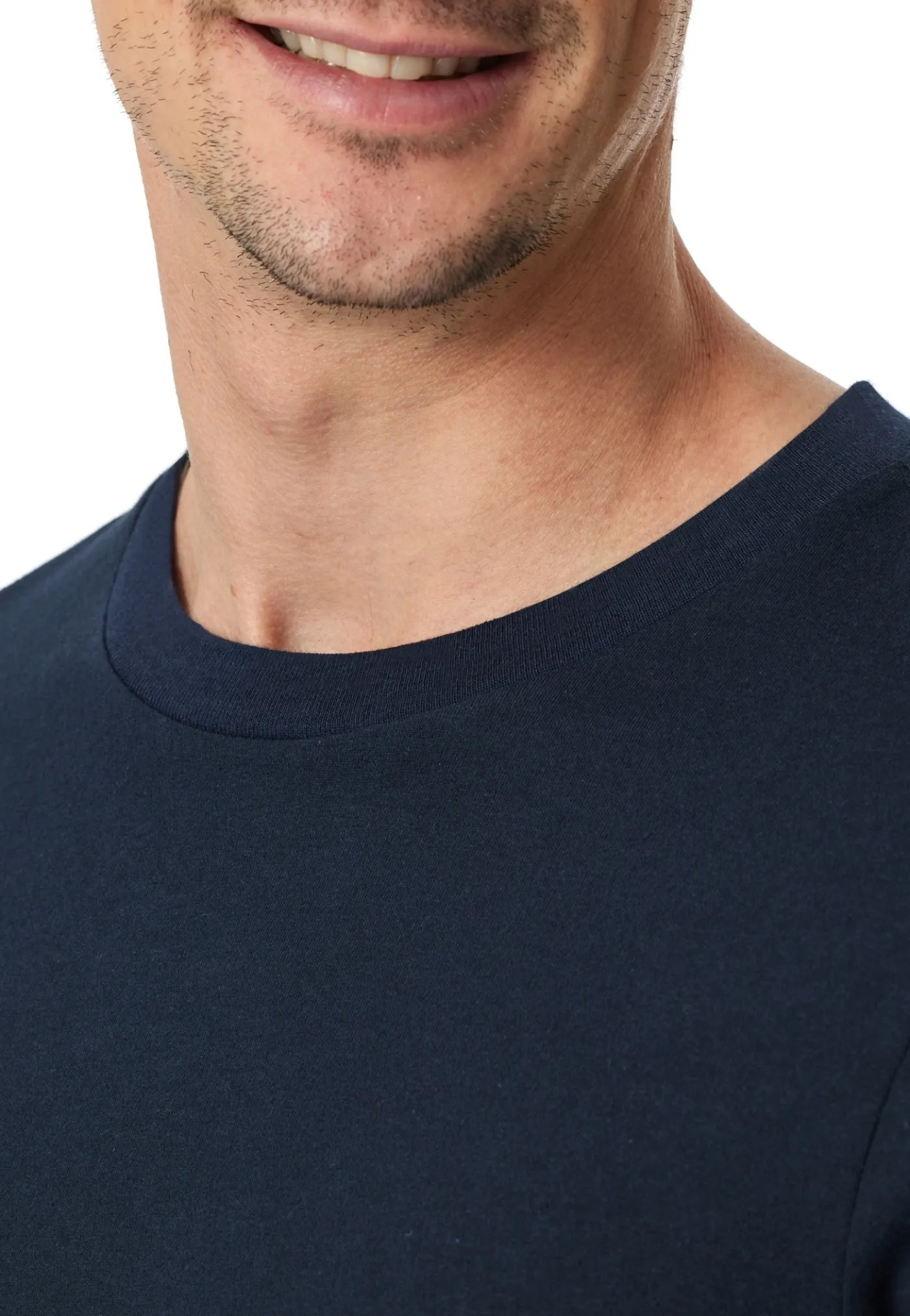 Langarmshirt Rundhals