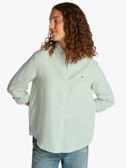Leinen Bluse