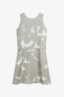 Leinen-Mix Kleid