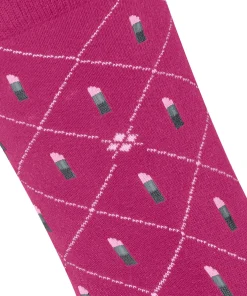 Lipstick Damen Socken