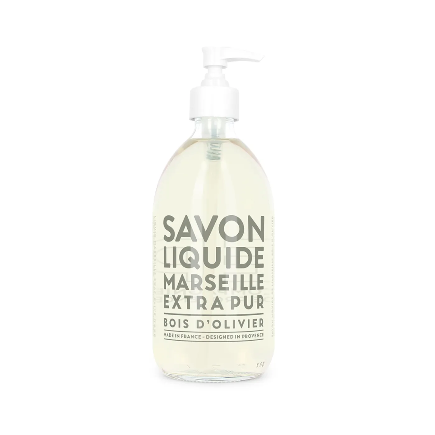 LIQUID MARSEILLE SOAP 500ML OLIVE WOOD