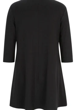 Long-Shirt mit Reißverschluss