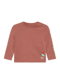 Longsleeve mit Front- und Ärmelprint