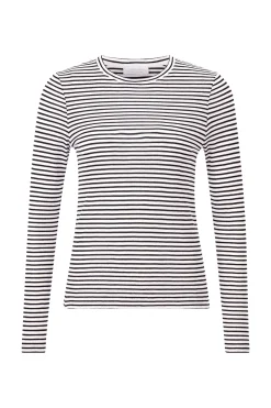 Longsleeve mit Glanzgarn