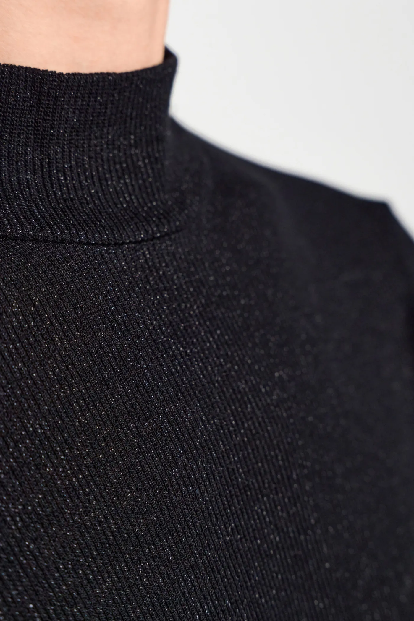 Longsleeve mit Glitzereffekt