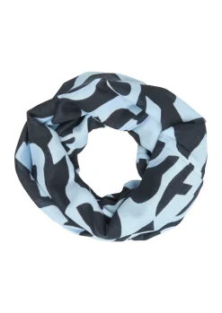 Loop-Schal aus Viskose mit All-over-Print