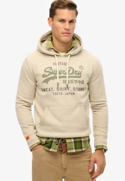 Lässiges Vintage Logo Heritage Hoodie