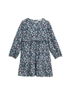 Mini-Kleid mit Blumenmuster