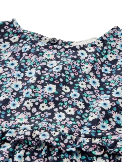 Mini-Kleid mit Blumenmuster