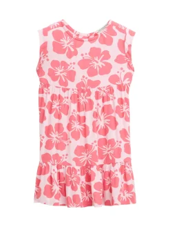 Mini-Kleid mit Blumenmuster