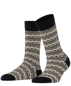 Modern Fair Isle Damen Socken