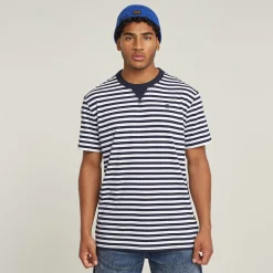 Nifous Streifen T-Shirt