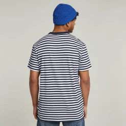 Nifous Streifen T-Shirt