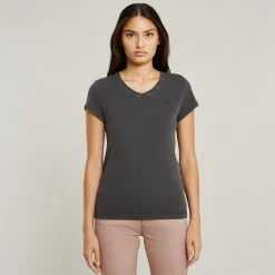 Overdyed Eyben Slim V-Neck