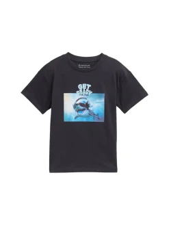 Oversize T-Shirt mit Print