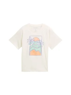 Oversized T-Shirt mit Print