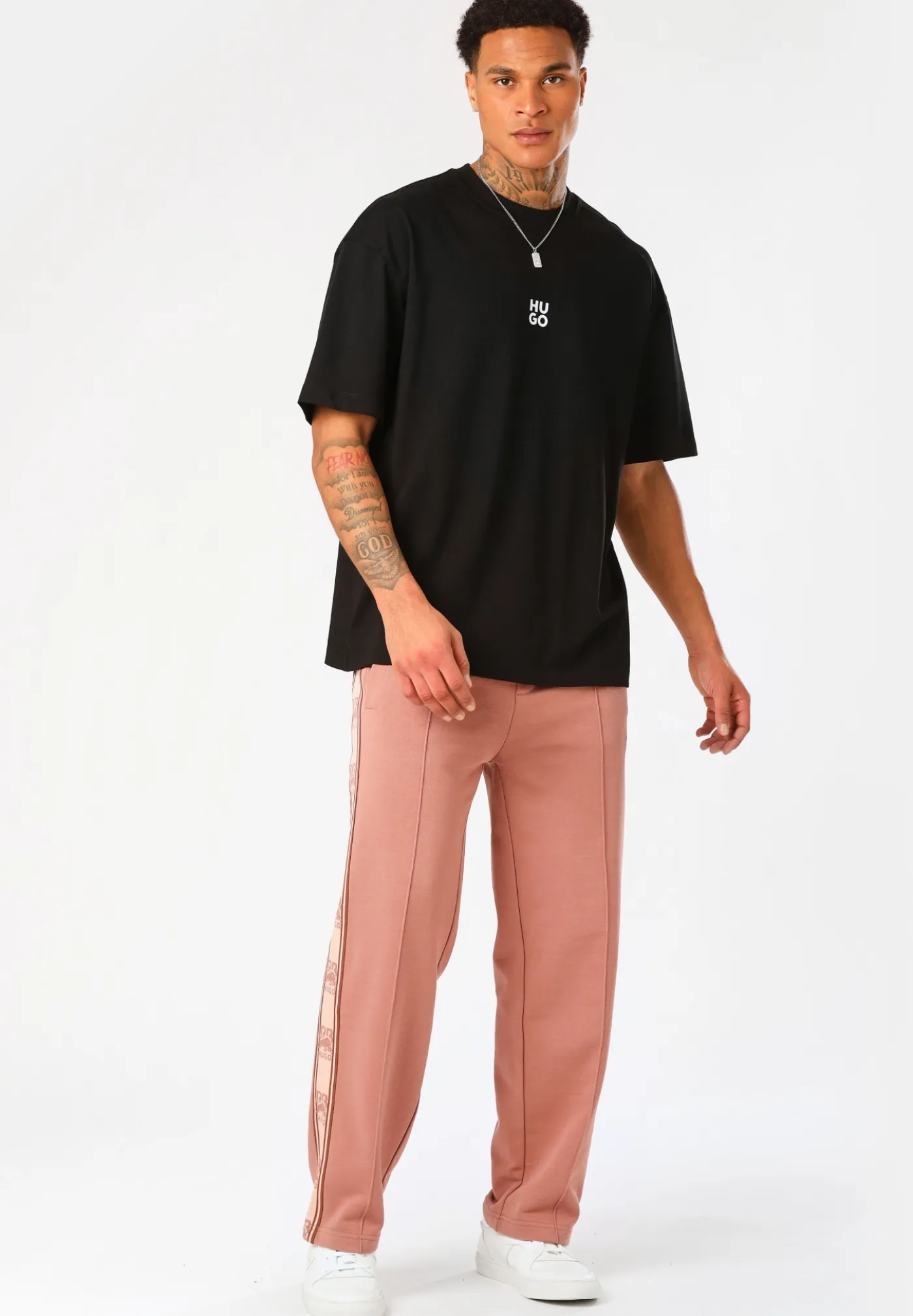 Oversized T-Shirt aus Baumwoll-Jersey mit Artwork der Saison