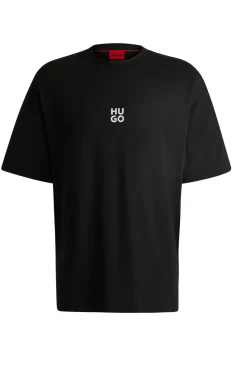 Oversized T-Shirt aus Baumwoll-Jersey mit Artwork der Saison
