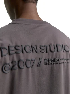 Oversize T-Shirt mit Rückenprint