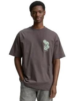 Oversize T-Shirt mit Rückenprint