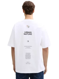 Oversize T-Shirt mit Rücken-Print