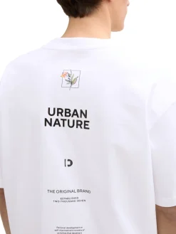 Oversize T-Shirt mit Rücken-Print