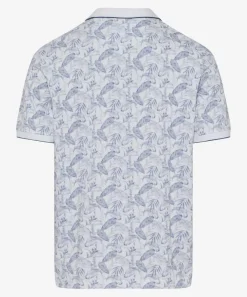 Poloshirt mit Alloverprint