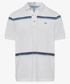 Poloshirt mit Querstreifen