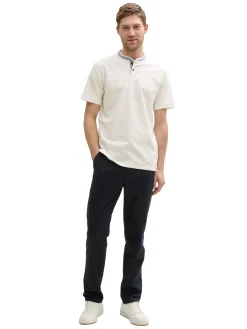 Poloshirt mit Stehkragen