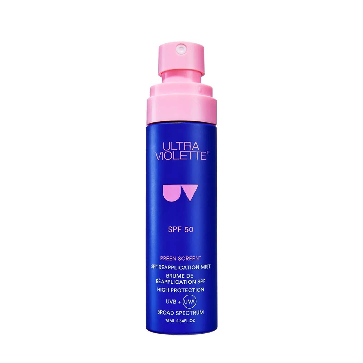 Preen Screen Reapplication Mist SPF50