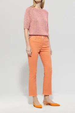 Pullover aus Leinen-Mix