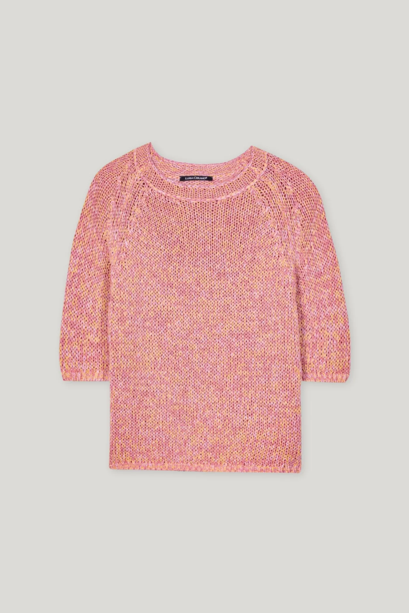 Pullover aus Leinen-Mix