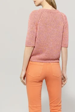 Pullover aus Leinen-Mix