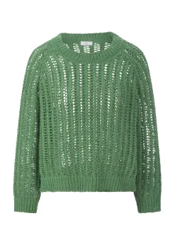 Pullover mit Ajourstrick