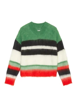 Pullover mit Streifen