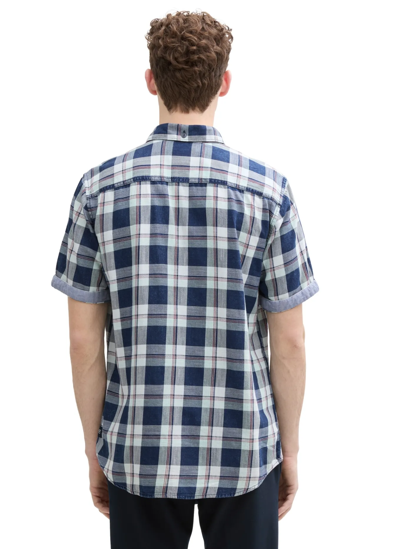 Regular Fit Kurzarmhemd mit Karomuster