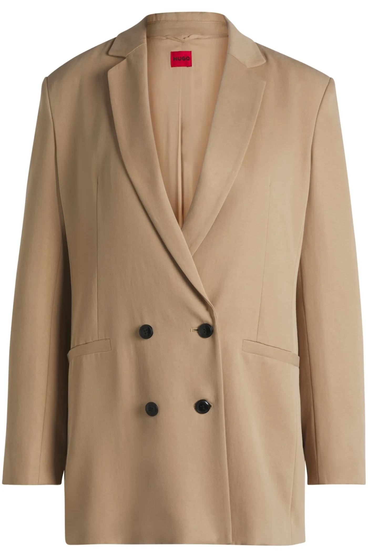 Relaxed-Fit Blazer mit zweireihiger Knopfleiste