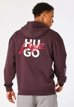 Relaxed-Fit Hoodie aus Baumwoll-Terry mit Logo-Prints