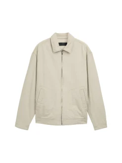 Relaxed Fit Jacke aus Baumwolle