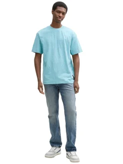 Relaxed Fit Jacquard T-Shirt