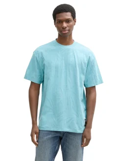 Relaxed Fit Jacquard T-Shirt