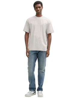 Relaxed Fit Jacquard T-Shirt