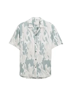 Relaxed Fit Kurzarmhemd im Hawaii-Look