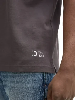 Relaxed Fit Poloshirt mit Stehkragen