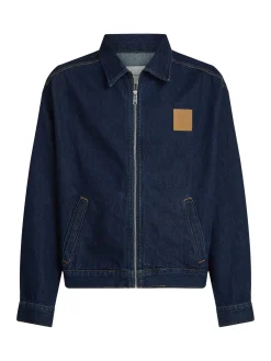 Relaxed Zip Jeansjacke