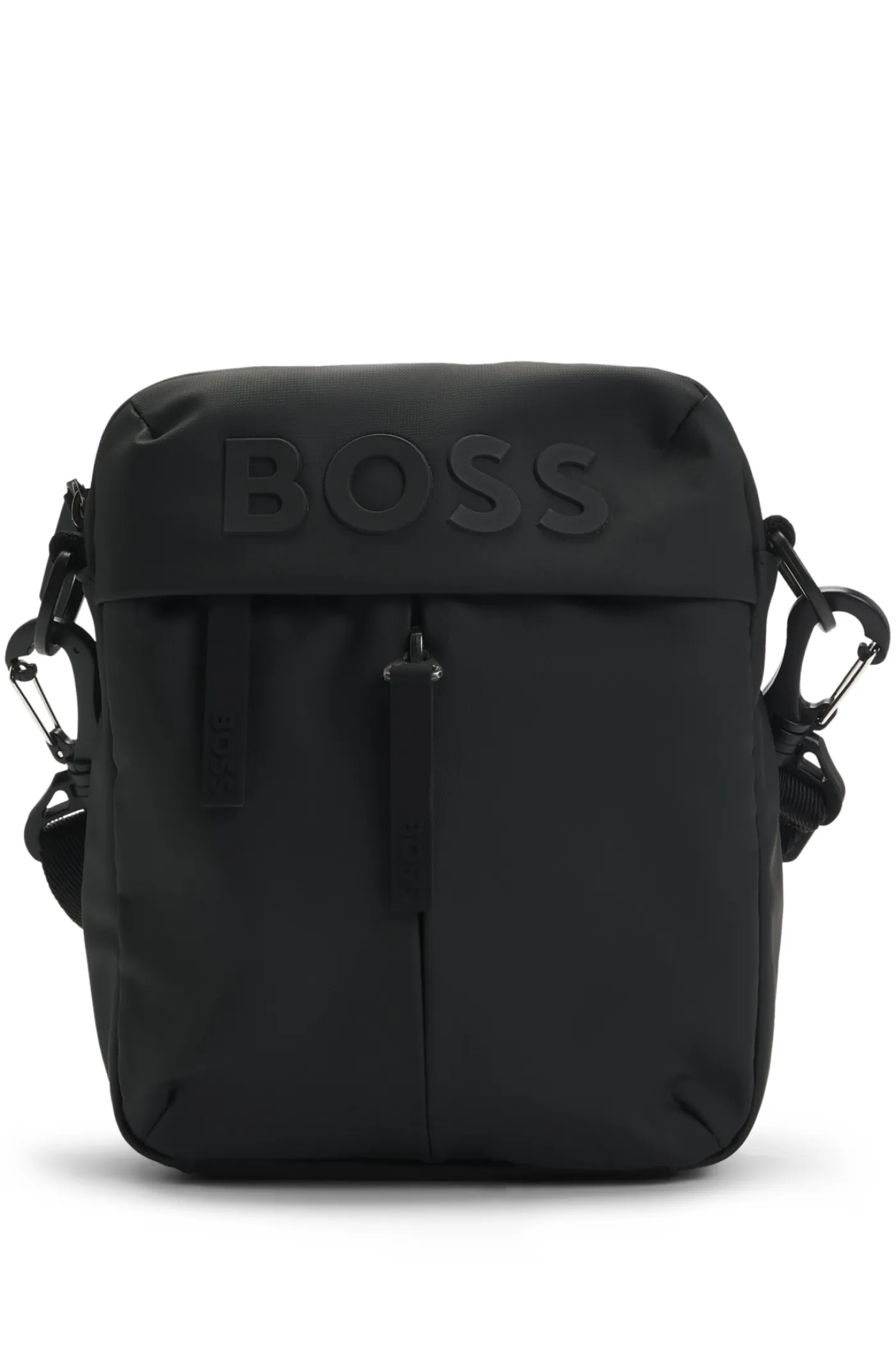 Reporter-Tasche aus Kunstleder mit tonalem Logo