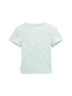 Ripp T-Shirt mit Muster